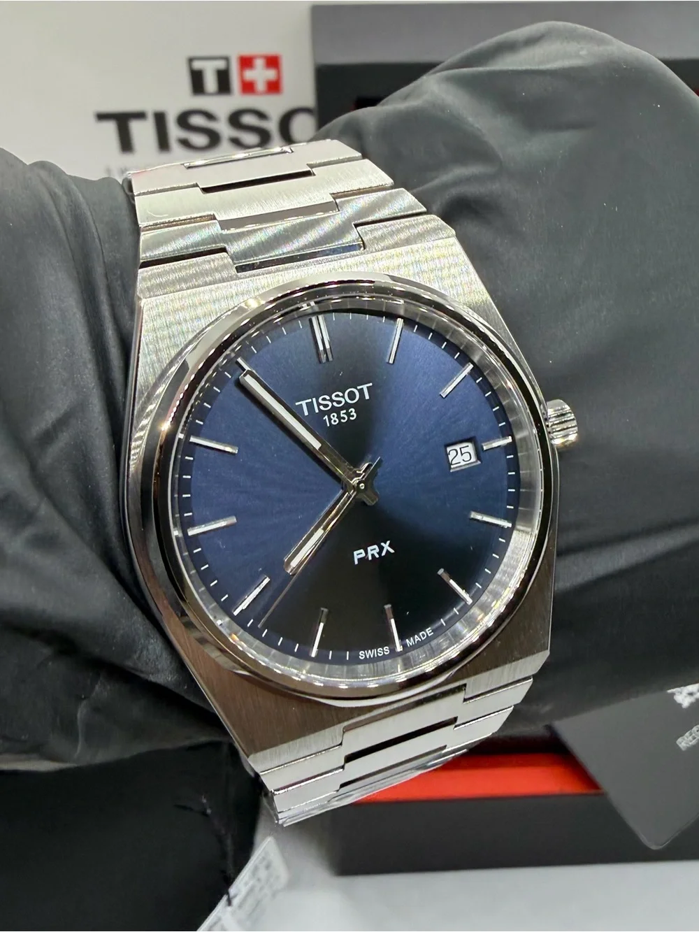 Tissot elegant blue